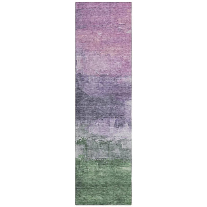 Bloometra Purple Washable Indoor - Outdoor Rug - LOOMLAN - LOOMLAN Rugs - Outdoor Rugs