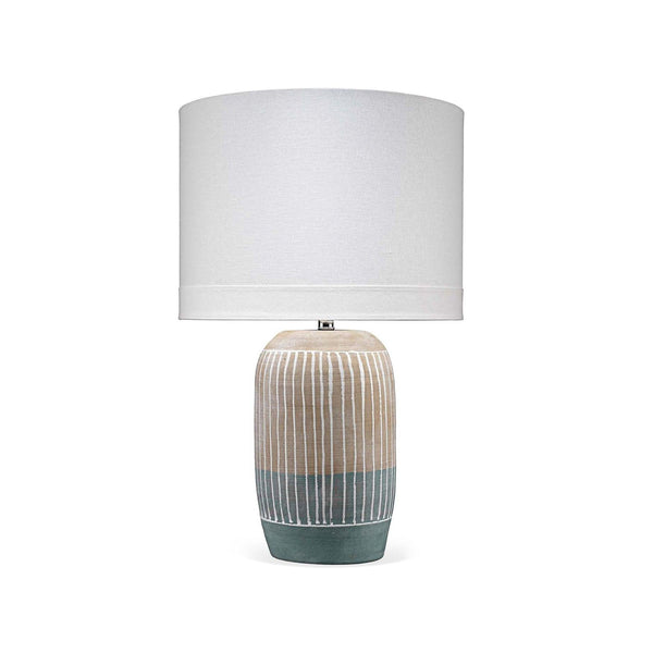 Blue Ceramic Flagstaff Table Lamp Table Lamps LOOMLAN By Jamie Young