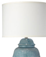Blue Ceramic Kaya Table Lamp Table Lamps LOOMLAN By Jamie Young