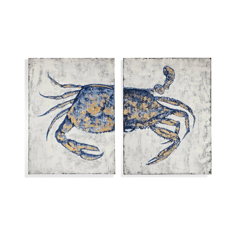 Blue Crab Blue Wall Art