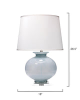 Blue Glass Acrylic Heirloom Table Lamp Table Lamps LOOMLAN By Jamie Young