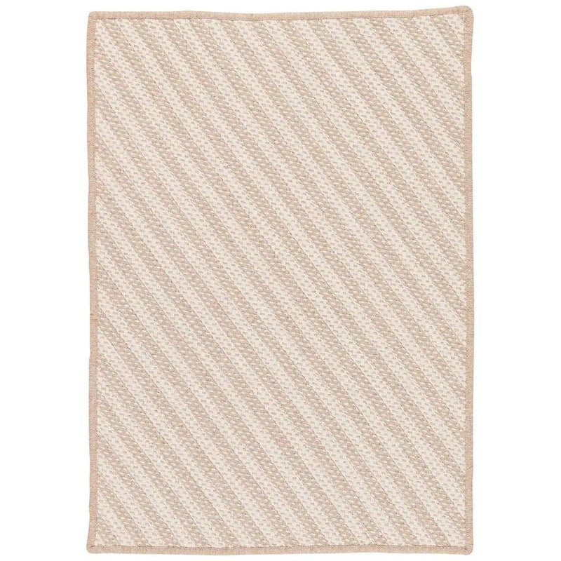 Blue Hill Textured Pattern Rugs-Area Rugs-Colonial Mills-Natural-3' x 5'-LOOMLAN