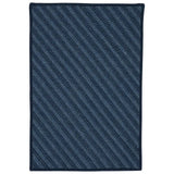 Blue Hill Textured Pattern Rugs-Area Rugs-Colonial Mills-Navy-3' x 5'-LOOMLAN