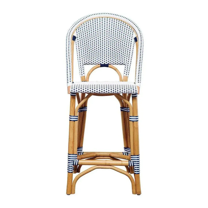 Blue Leroy Counter Stool - LOOMLAN - Furniture Classics - Counter Stools