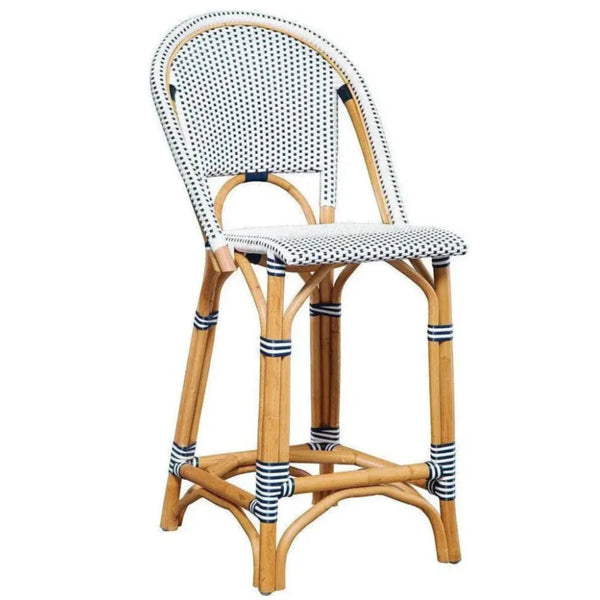 Blue Leroy Counter Stool - LOOMLAN - Furniture Classics - Counter Stools