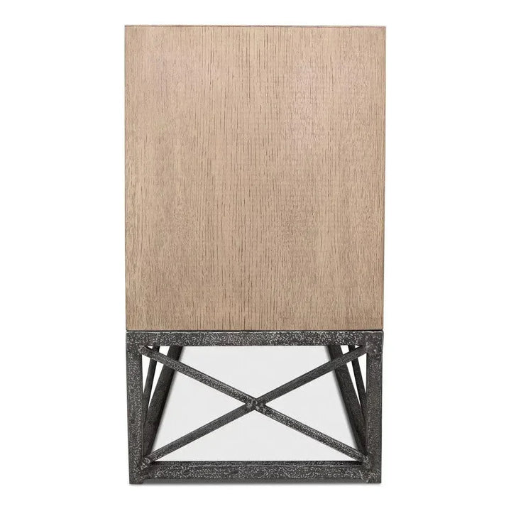 Blyth Chest of Two Drawers on Frame - LOOMLAN - Sarreid - Chests