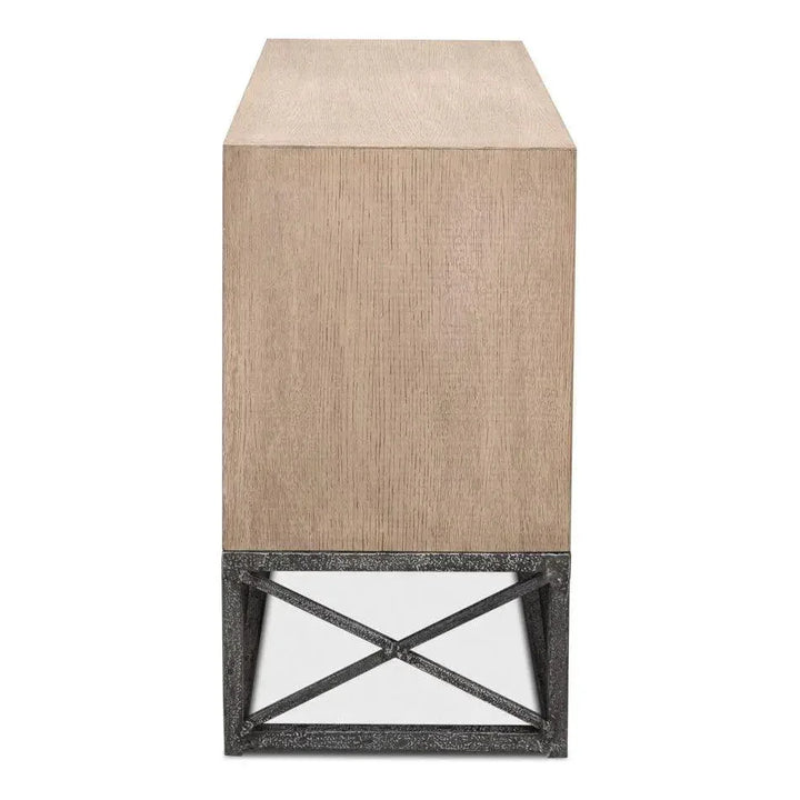 Blyth Chest of Two Drawers on Frame - LOOMLAN - Sarreid - Chests