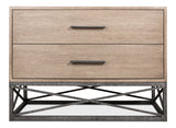 Blyth Chest of Two Drawers on Frame-Chests-Sarreid-LOOMLAN