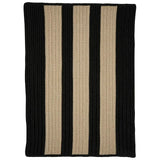 Boat House Stylish Rectangular Outdoor Rugs-Outdoor Rugs-Colonial Mills-Black-2' x 3'-LOOMLAN