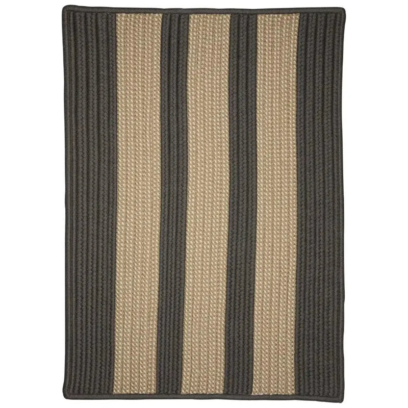 Boat House Stylish Rectangular Outdoor Rugs-Outdoor Rugs-Colonial Mills-Gray-2' x 3'-LOOMLAN