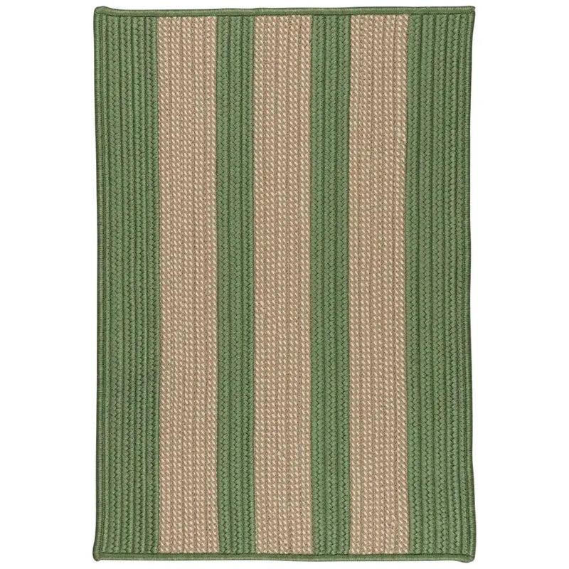 Boat House Stylish Rectangular Outdoor Rugs-Outdoor Rugs-Colonial Mills-Olive-2' x 3'-LOOMLAN