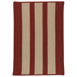 Boat House Stylish Rectangular Outdoor Rugs-Outdoor Rugs-Colonial Mills-Rust Red-2' x 3'-LOOMLAN