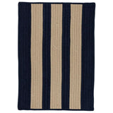 Boat House Stylish Runner Outdoor Rugs-Outdoor Rugs-Colonial Mills-Navy-2' x 6'-LOOMLAN