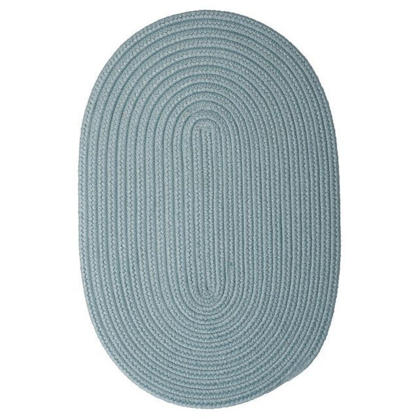 Boca Raton Classic Oval Outdoor Rugs-Outdoor Rugs-Colonial Mills-Federal Blue-5' x 7'-LOOMLAN