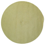 Boca Raton Durable Round Outdoor Rugs-Outdoor Rugs-Colonial Mills-Celery-6' x 6'-LOOMLAN