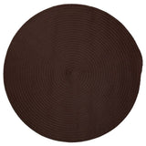 Boca Raton Durable Round Outdoor Rugs-Outdoor Rugs-Colonial Mills-Mink-6' x 6'-LOOMLAN