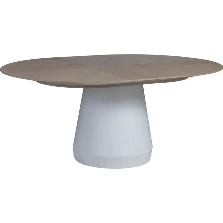 Bodhi Round Table with 18-inch Leaf-Dining Tables-Palmetto Home-LOOMLAN