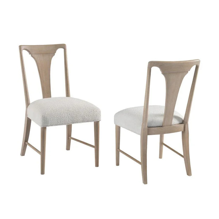 Bodhi 54-72 Round Extendable Table with MIXED Chairs 5PC Set-Dining Table Sets-Palmetto Home-LOOMLAN