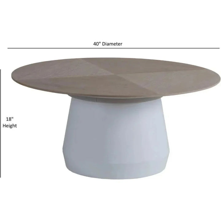 Bodhi Round 2 - Piece Living Room Table Set - LOOMLAN - Palmetto Home - Coffee Tables