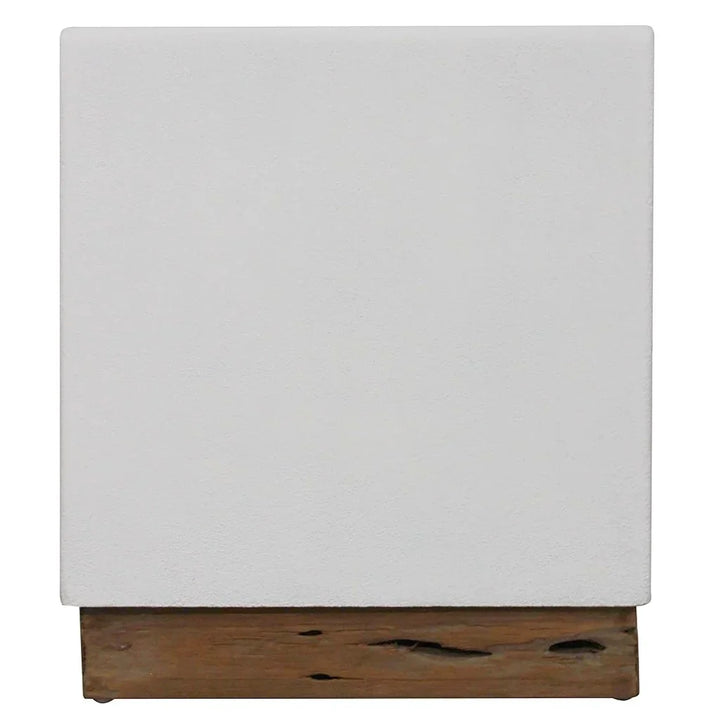 Bodhit Resin Patio End Table - LOOMLAN - Artesia - Outdoor Side Tables