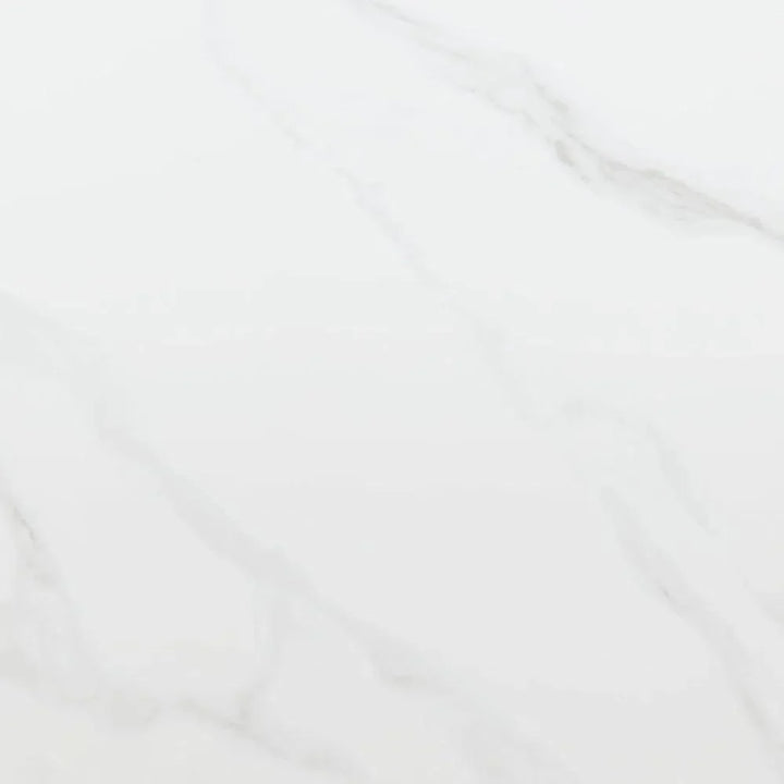 Bogey Stone & Steel White Geometric Side Table - LOOMLAN - Zuo Modern - Side Tables