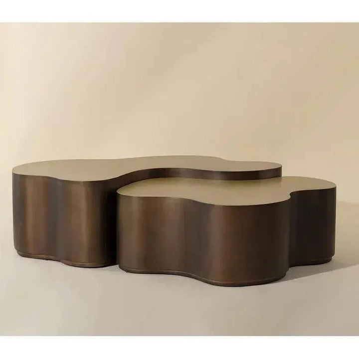 Boise Nesting Coffee Tables (set Of 2) - LOOMLAN - SUNPAN - Coffee Tables