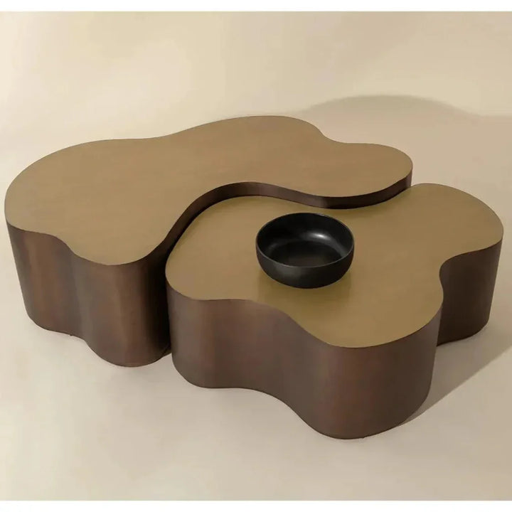 Boise Nesting Coffee Tables (set Of 2) - LOOMLAN - SUNPAN - Coffee Tables