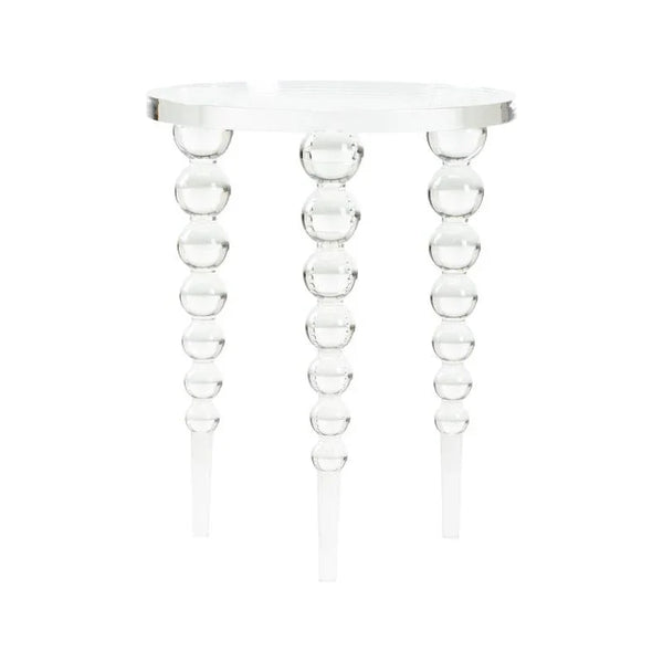 Bolla Acrylic Made Clear Side Table - LOOMLAN - Chelsea House - Side Tables