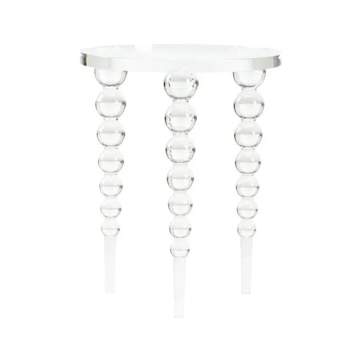 Bolla Acrylic Made Clear Side Table - LOOMLAN - Chelsea House - Side Tables