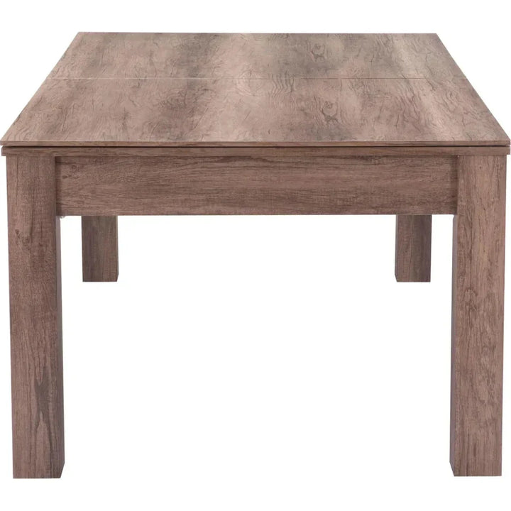 Bonker 3 in 1 Table Brown-Dining Tables-Zuo Modern-LOOMLAN