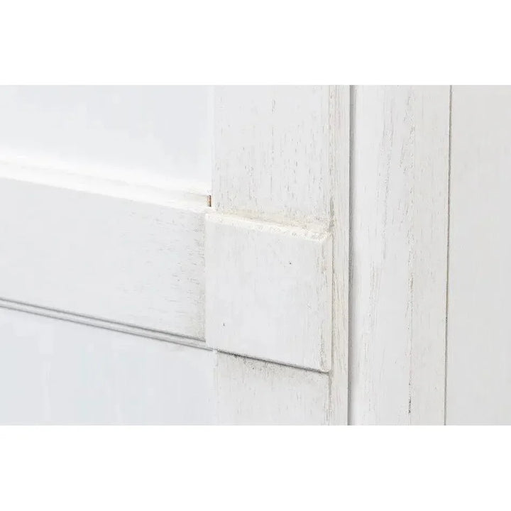 Bookcase With Doors and Drawer Cortina White - LOOMLAN - Sarreid - Bookcases