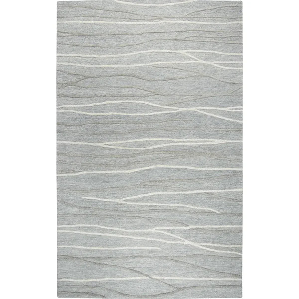 Bool Lines Gray Large Area Rugs For Living Room - LOOMLAN - LOOMLAN - Area Rugs