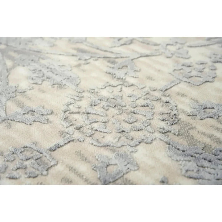 Bosk Vine Gray Kitchen Hallway Runner Rug - LOOMLAN - LOOMLAN - Area Rugs