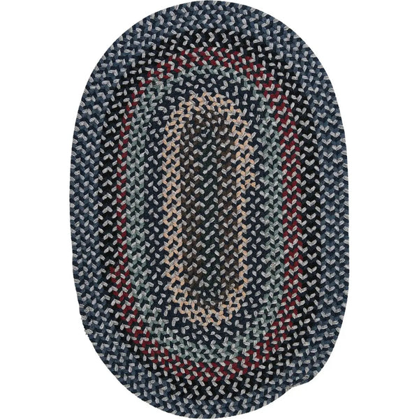 Boston Common Stylish Oval Rugs-Area Rugs-Colonial Mills-Winter Blues-2' x 3'-LOOMLAN