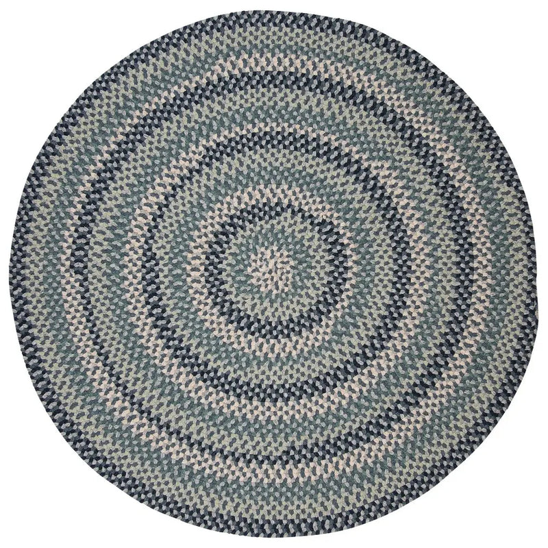 Boston Common Stylish Round Rugs-Area Rugs-Colonial Mills-Capeside Blue-3' x 3'-LOOMLAN