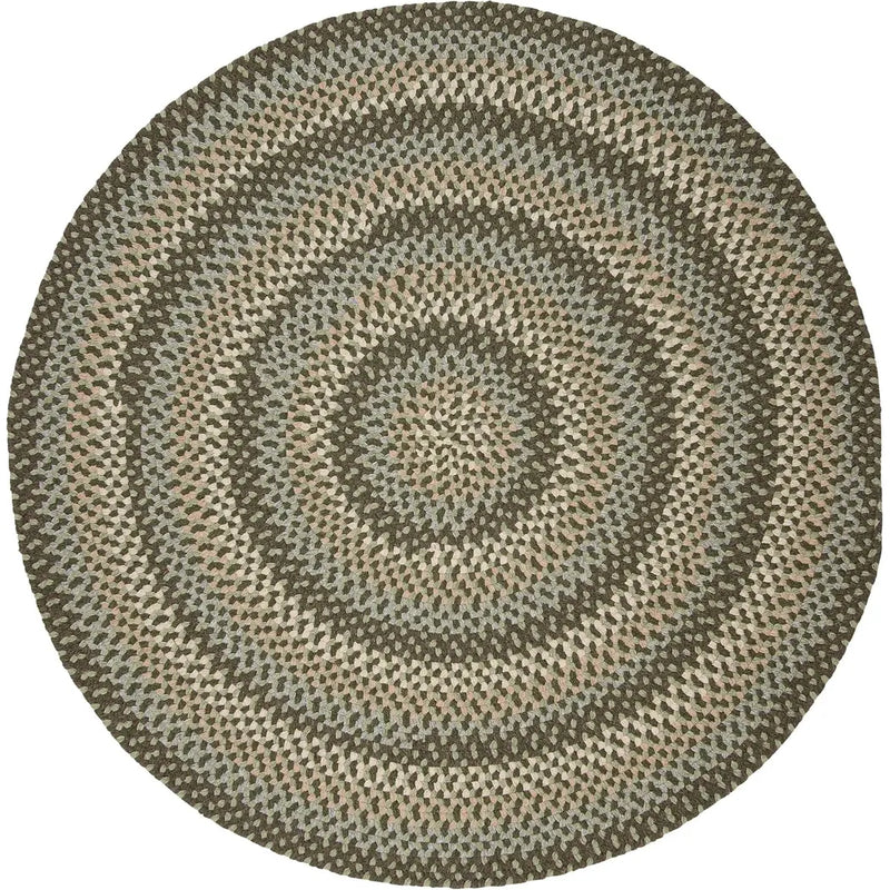 Boston Common Stylish Round Rugs-Area Rugs-Colonial Mills-Moss Green-3' x 3'-LOOMLAN