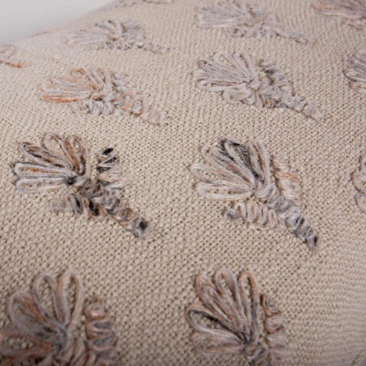 Bot Beige Lumbar Outdoor Pillow-Outdoor Pillows-LOOMLAN-LOOMLAN