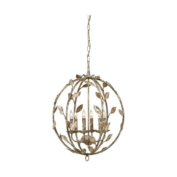 Botanical Leaf Italian Mastercrafted Chandelier - LOOMLAN - Chelsea House - Chandeliers