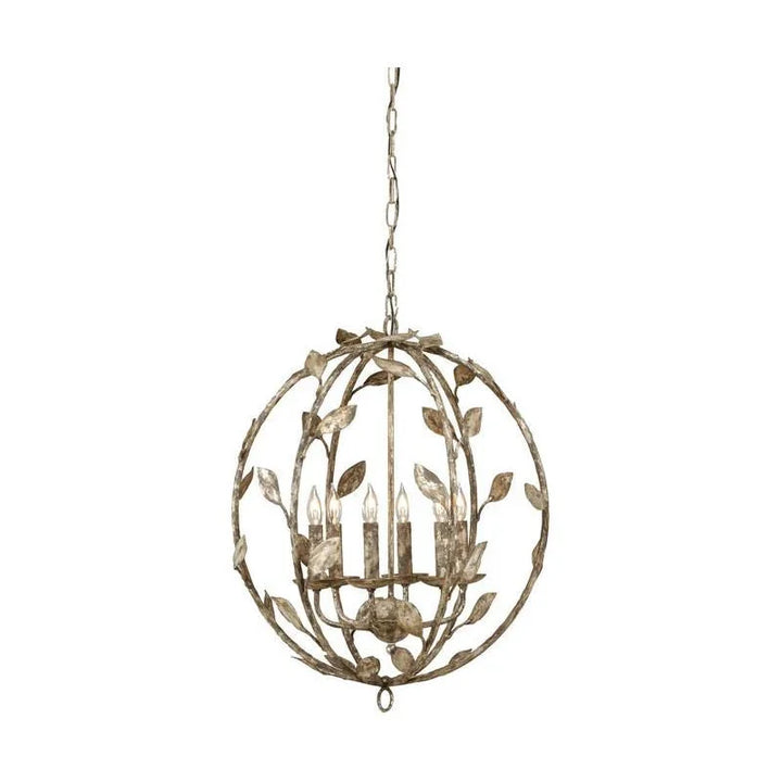 Botanical Leaf Italian Mastercrafted Chandelier - LOOMLAN - Chelsea House - Chandeliers