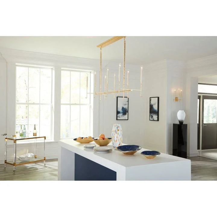 Boulevardier Steel Frame Bar Cart-Home Bar Carts-Wildwood-LOOMLAN