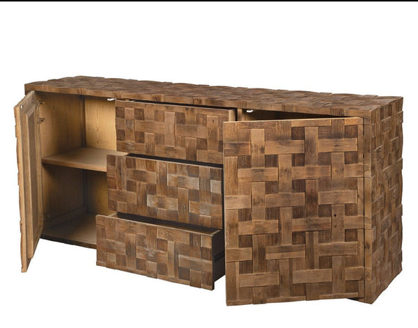 Bourbon Barrel Sideboard-Sideboards-Furniture Classics-LOOMLAN