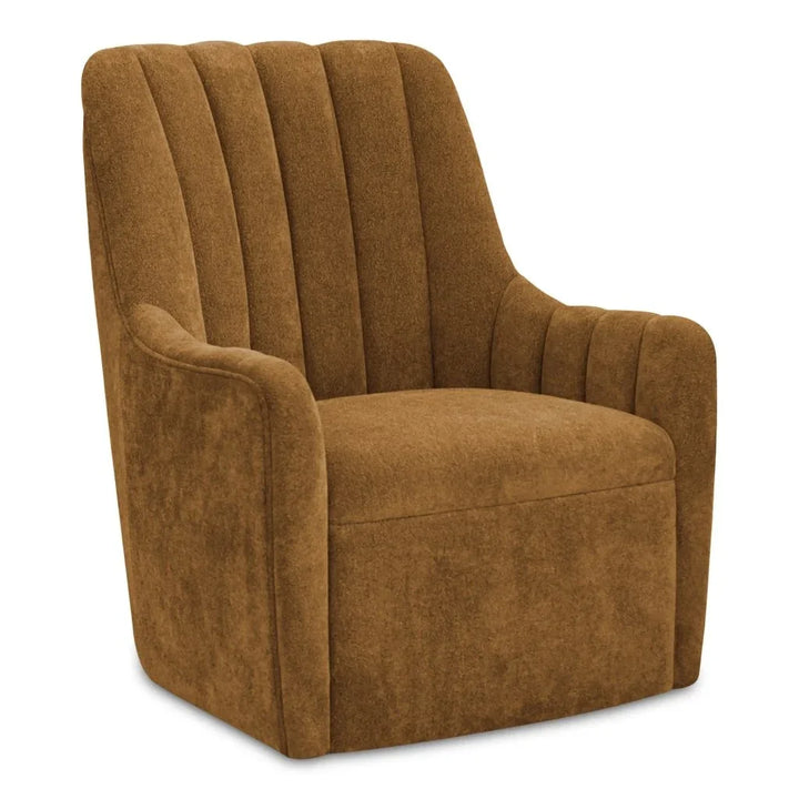 Bowie Plywood Frame Swivel Chair - LOOMLAN - Moe's Home - Club Chairs