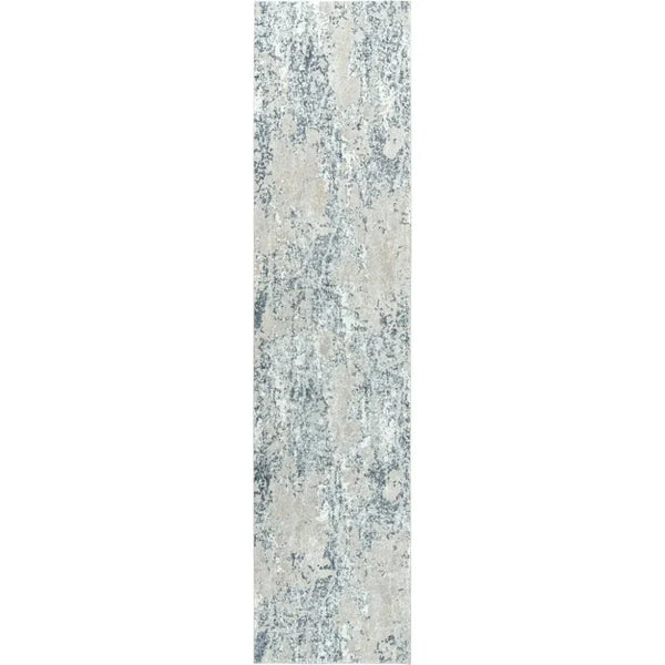 Boyo Abstract Gray Kitchen Hallway Runner Rug - LOOMLAN - LOOMLAN - Area Rugs