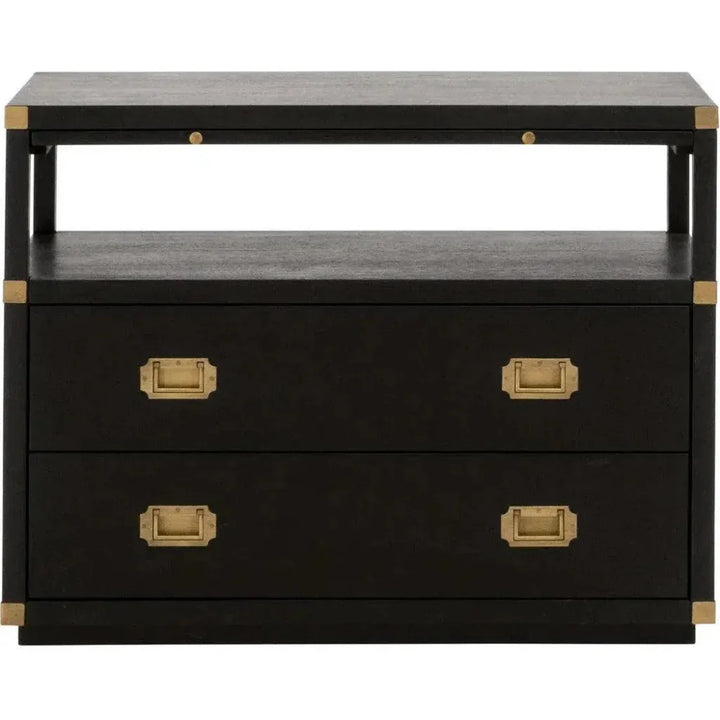 Bradley 2 - Drawer Nightstand Solid Wood - LOOMLAN - Essentials For Living - Nightstands