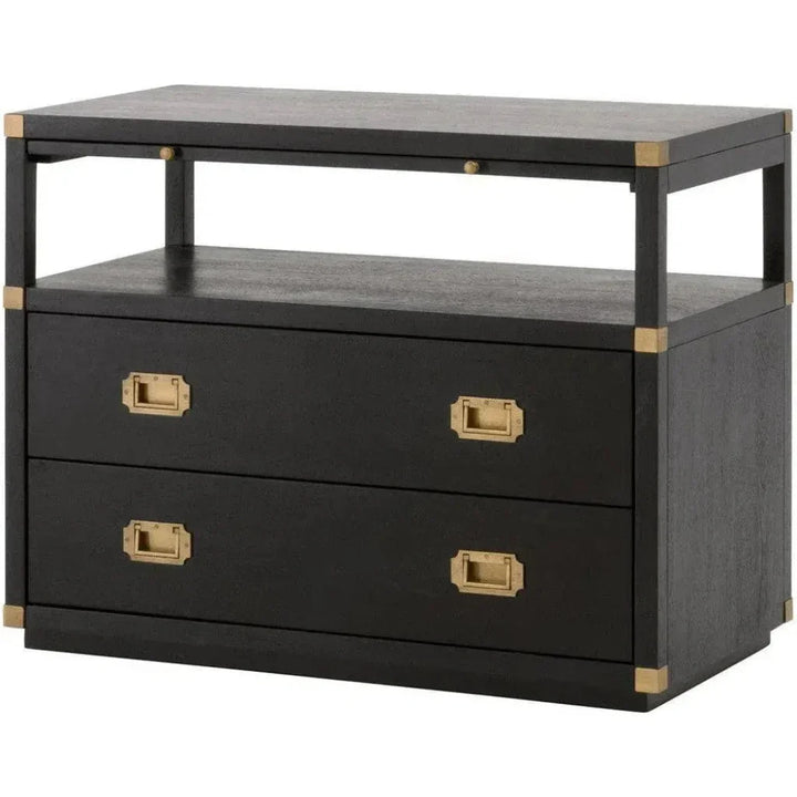 Bradley 2 - Drawer Nightstand Solid Wood - LOOMLAN - Essentials For Living - Nightstands