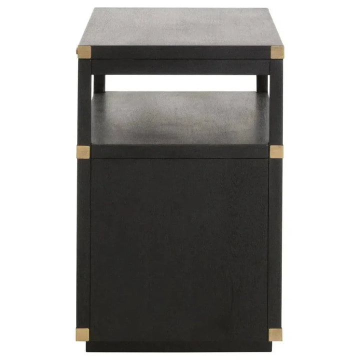 Bradley 2 - Drawer Nightstand Solid Wood - LOOMLAN - Essentials For Living - Nightstands