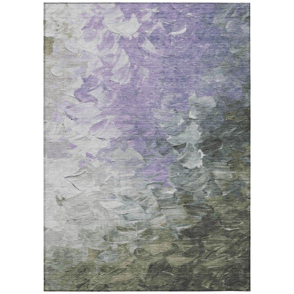 Braearis Lavender Washable Indoor - Outdoor Rug - LOOMLAN - LOOMLAN Rugs - Outdoor Rugs