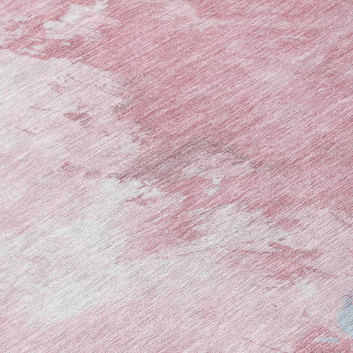 Braeas Pink Washable Indoor - Outdoor Rug - LOOMLAN - LOOMLAN Rugs - Outdoor Rugs
