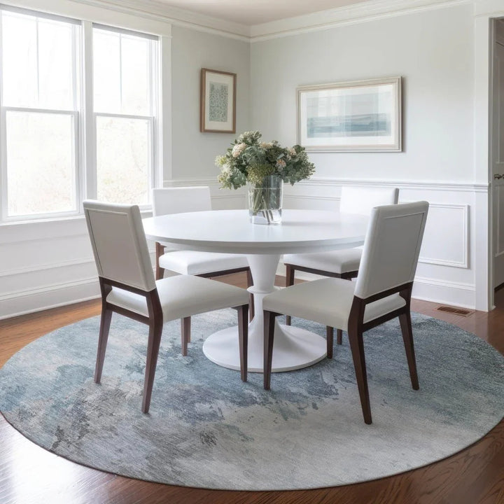 Braeas Sky Washable Indoor - Outdoor Rug - LOOMLAN - LOOMLAN Rugs - Outdoor Rugs