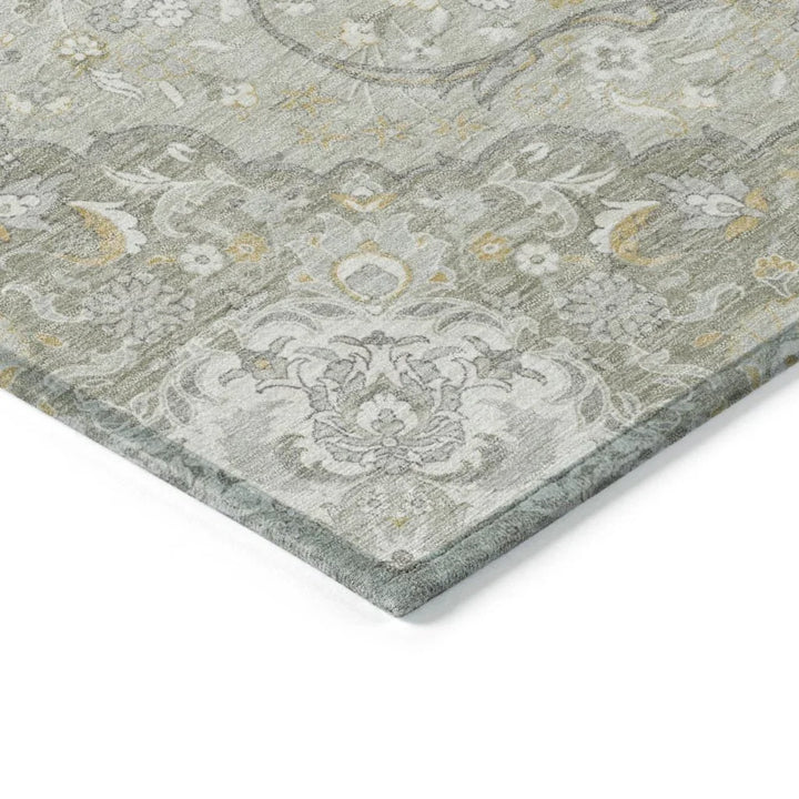 Braeor Brown Washable Indoor - Outdoor Rug - LOOMLAN - LOOMLAN Rugs - Outdoor Rugs